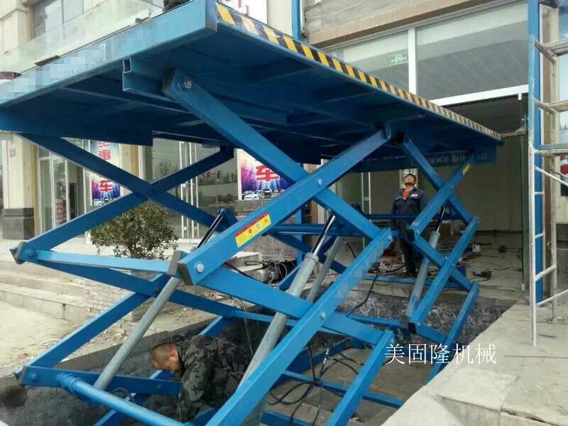 四平双跨式固定升降机厂家